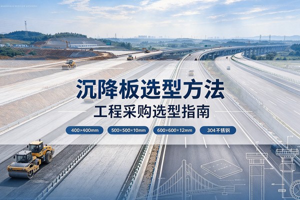 万荣沉降板选择方法