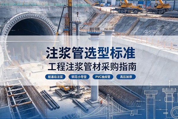 万荣注浆管选型标准