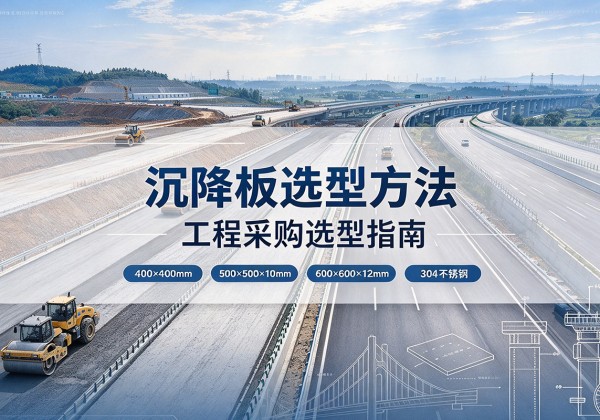 万荣沉降板选择方法