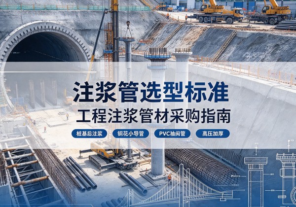 万荣注浆管选型标准
